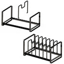 フライパンスタンド 鍋蓋スタンド シンク下 フライパン収納 鍋蓋収納 鍋ぶた 鍋ふた フライパン蓋 鍋ふた置き 鍋蓋置き 鍋蓋 収納 スタンド ラック 山崎実業 【納期A】【233309】