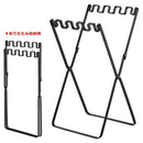 ゴミ箱 折畳み レジ袋 おしゃれ キッチン ごみ箱 折りたたみ 山崎実業 【納期A】【233312】