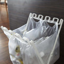 ゴミ箱 折畳み レジ袋 おしゃれ キッチン ごみ箱 折りたたみ 山崎実業 【納期A】【233312】