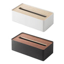 ティッシュケース 木製 ウッド 北欧 おしゃれ 山崎実業 【納期A】【235030】