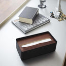 ティッシュケース 木製 ウッド 北欧 おしゃれ 山崎実業 【納期A】【235030】