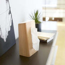 ティッシュケース 縦型 天然木製 山崎実業 【納期A】【236704】