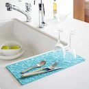 水切りマット おしゃれ かわいい シリコンマット キッチン 台所 山崎実業 【納期A】【239617】