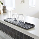 水切りトレー スリム 細い グラス立て コップ立て 洗い物 食器 乾かす 山崎実業 【納期A】【239641】