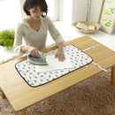 アイロンマット コンパクト収納 携帯 持ち運び アイロン台 ネコ柄 かわいい アイロンシート アイロン掛け 山崎実業 【納期A】【246243】