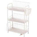 水切りラック 3段 スリム 水切りかご 【納期A】【246622】