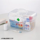 救急箱 取っ手付き トレー付き 2段 【納期A】【248381】