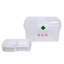 救急箱 取っ手付き トレー付き 2段 【納期A】【248381】