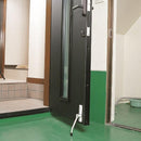 ドアストッパー マグネット 磁石 強力 玄関扉 取付簡単 折り畳み 黒 ブラック 白 ホワイト おしゃれ ゴム 室内 扉ストッパー マンション 賃貸 対応 換気 戸当り 【納期A】【813219】