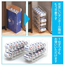 収納ラック ドリンクホルダー 飲み物 缶ストッカー 収納 置き場 缶ジュース 缶ビール 350ml 専用 補充 棚 省スペース コンパクト 日本製 【納期A】【870345】