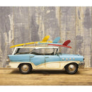 ブリキ おもちゃ 置き物 車 インテリア オブジェ 玩具 レトロ ビンテージ風 西海岸風 ノスタルジー おしゃれ 味わい サーフィン 自動車 【納期C】【akz-0910e-1429】