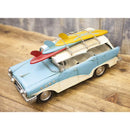 ブリキ おもちゃ 置き物 車 インテリア オブジェ 玩具 レトロ ビンテージ風 西海岸風 ノスタルジー おしゃれ 味わい サーフィン 自動車 【納期C】【akz-0910e-1429】