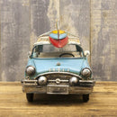 ブリキ おもちゃ 置き物 車 インテリア オブジェ 玩具 レトロ ビンテージ風 西海岸風 ノスタルジー おしゃれ 味わい サーフィン 自動車 【納期C】【akz-0910e-1429】