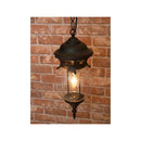 ペンダントランプ 吊下げ 天井 照明 レトロ おしゃれ ヨーロピアン 北欧 お洒落 オシャレ クラシック アンティーク調 外灯風 街灯風 デザイン 1灯 電気 屋内用 【納期C】【akz-10dcl01s】