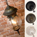 ペンダントランプ 吊下げ 天井 照明 レトロ おしゃれ ヨーロピアン 北欧 お洒落 オシャレ クラシック アンティーク調 外灯風 街灯風 デザイン 1灯 電気 屋内用 【納期C】【akz-10dcl01s】