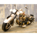 ブリキ おもちゃ 置き物 バイク インテリア オブジェ レトロ ビンテージ風 ハーレー風 ノスタルジー 飾り おしゃれ 二輪車 かっこいい 【納期C】【akz-1104e-2344】
