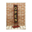 看板 OPEN オープン 開店 営業中 CLOSED クローズ 閉店 サインボード 自立式 スタンド カフェ レストラン 入り口 エントランス レトロ 【納期C】【akz-13tw213a1f】