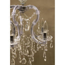 シャンデリア 照明 LED電球対応 5灯 おしゃれ シーリング 天井照明 吊り下げ アンティーク調 ゴージャス 豪華 かわいい お手軽 【納期C】【akz-14008-5】