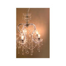 シャンデリア 照明 LED電球対応 5灯 おしゃれ シーリング 天井照明 吊り下げ アンティーク調 ゴージャス 豪華 かわいい お手軽 【納期C】【akz-14008-5】