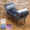 スツール 椅子 腰掛け ひじ掛け おしゃれ 姫系 インテリア ヨーロピアン 北欧 ガーリー ロマンチック かわいい クラシック 古風 レトロ ベルベット 生地 上品 【納期C】【akz-16st02】