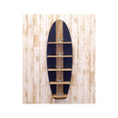 壁 収納 ウォールラック ウォールシェルフ 壁面 インテリア 5段 ラック 棚 サーフボード モチーフ デザイン おしゃれ 西海岸風 アメリカン 【納期C】【akz-18mg143m6n】