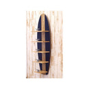 壁 収納 ウォールラック ウォールシェルフ 壁面 インテリア 5段 ラック 棚 サーフボード モチーフ デザイン おしゃれ 西海岸風 アメリカン 【納期C】【akz-18mg143m6n】