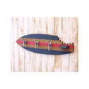 ウォールフック 壁 フック 壁面 収納ラック おしゃれ おもしろ インテリア サーフボード型 【納期C】【akz-18mg329k8m】