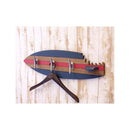 ウォールフック 壁 フック 壁面 収納ラック おしゃれ おもしろ インテリア サーフボード型 【納期C】【akz-18mg329k8m】