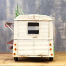 ブリキ おもちゃ 置き物 車 インテリア オブジェ レトロ ビンテージ調 ノスタルジー 風合い おしゃれ 味わい 緑 自動車 ピザ pizza 宅配 【納期C】【akz-2004e-8355】