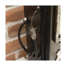 キャビネット 収納棚 2段 黒 ブラック オシャレ おしゃれ おもしろ インテリア 扉付き ガスポンプ デザイン アメリカン カジュアル 置き物 【納期C】【akz-203ms3229s】