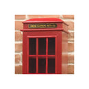 CDラック 収納棚 ラック マルチ 小物収納 コレクションケース おしゃれ かわいい 電話ボックス 赤 レッド インテリア アメカジ 3段 【納期C】【akz-204ms3076-3d】