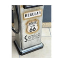 CDラック 収納棚 4段 ラック 扉付き 小物収納 コレクションケース おしゃれ かわいい ガスポンプ デザイン インテリア アメカジ 棚 【納期C】【akz-205ms3229-b】