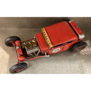 ブリキ おもちゃ 置き物 車 インテリア オブジェ 玩具 レトロ ビンテージ風 ヴィンテージ風 ノスタルジー 飾り おしゃれ 味わい 赤 自動車 【納期C】【akz-2110e-8699】