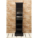 CDラック CDホルダー コレクションラック ディスプレイラック 棚 収納棚 本棚 おしゃれ ピアノ デザイン モチーフ おしゃれ インテリア 高級感 重厚 【納期C】【akz-5653】