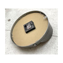 掛時計 壁掛け時計 円形 丸型 おしゃれ インダストリアル インテリア アメカジ 西海岸 ROUTE66 ルート66 潜水艦 デザイン モチーフ イエロー 黄色 ゴールド 【納期C】【akz-5a064】