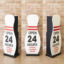 キャビネット 収納棚 扉付き ボールリングのピン アメカジ おしゃれ カジュアル インテリア CDラック アクセント 子ども部屋 リビング 店舗 【納期C】【akz-6113】