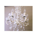 シャンデリア おしゃれ 5灯 豪華 オシャレ 電気 天井 照明 アンティーク調 レトロ ヨーロピアン 北欧 ゴージャス 豪華 装飾 アクリル きらきら ガーリー 女性 【納期C】【akz-67b308884k】