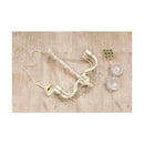 シャンデリア 照明 LED対応 9灯 おしゃれ シーリング 天井照明 吊下げ アンティーク ゴージャス 豪華 かわいい 軽量 白 ホワイト ガーリー 【納期C】【akz-67b308887k-cream】