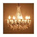 シャンデリア 照明 LED電球対応 9灯 おしゃれ シーリング 天井 吊り下げ レトロ アンティーク調 ゴージャス 豪華 かわいい 軽量 【納期C】【akz-67b308887k-darkgold】