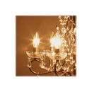 シャンデリア 6灯 led 対応 天井 照明 アンティーク レトロ ゴージャス 北欧 ヨーロピアン おしゃれ 軽い 軽量 デザイン 姫系 ガーリー 【納期C】【akz-67b308888k-darkgold】