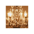 シャンデリア 6灯 led 対応 天井 照明 アンティーク レトロ ゴージャス 北欧 ヨーロピアン おしゃれ 軽い 軽量 デザイン 姫系 ガーリー 【納期C】【akz-67b308888k-darkgold】