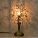 テーブルランプ テーブルライト 1灯 シャンデリア 置き型 照明 おしゃれ ゴージャス 豪華 モダン クラシック レトロ アンティーク調 ヨーロピアン 【納期C】【akz-67d3051106b】