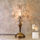 テーブルランプ テーブルライト 1灯 シャンデリア 置き型 照明 おしゃれ ゴージャス 豪華 モダン クラシック レトロ アンティーク調 ヨーロピアン 【納期C】【akz-67d3051106b】