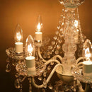 シャンデリア LED電球対応 7灯 おしゃれ 北欧 ヨーロピアン ゴージャス 豪華 派手 アクセント 照明 定番 デザイン クラシック レトロ お洒落 【納期C】【akz-67d309871】