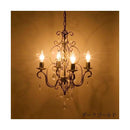 シャンデリア LED電球対応 4灯 おしゃれ 北欧 ヨーロピアン 定番 デザイン クラシック レトロ お洒落 【納期C】【akz-67e309315】