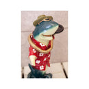 サメ 鮫 ディスプレイ レジ カウンター 受付 ロビー おしゃれ インテリア 西海岸風 南国 レジャー カフェ レストラン オブジェ 置き物 【納期C】【akz-a1606】