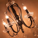 シャンデリア 5灯 led対応 おしゃれ レトロ 北欧 アンティーク調 シンプル 天井 吊下げ 照明 クラシック ヨーロピアン ホワイト 白 ブラック 黒 電気 マット調 【納期C】【akz-butter】