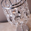 テーブルランプ 照明 置き型 卓上 LED電球対応 シャンデリア おしゃれ レトロ アンティーク調 かわいい クリスタルビーズ 美しい きれい 【納期C】【akz-cherry-t1d】