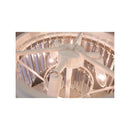 テーブルランプ 3灯 照明 置き型 卓上 LED おしゃれ レトロ アンティーク調 ゴージャス かわいい 上品 寝室 ベッドルーム フロアライト 【納期C】【akz-hilda-t1d】