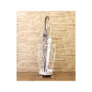 傘立て 傘たて クラシック ヨーロピアン 北欧 レトロ アンティーク調 おしゃれ お洒落 ブラック 黒 ホワイト 白 姫系 インテリア ガーリー フェミニン 玄関 【納期C】【akz-jr2575】